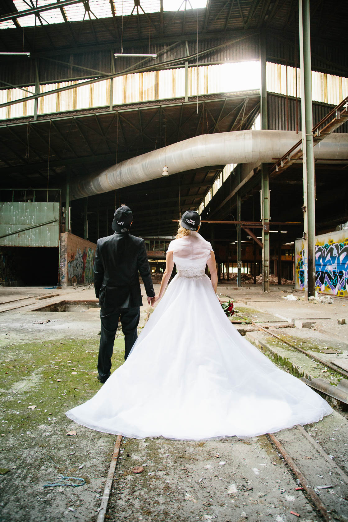 After Wedding Shoot Eileen und Christoph Alte Fabrik Raum Mannheim