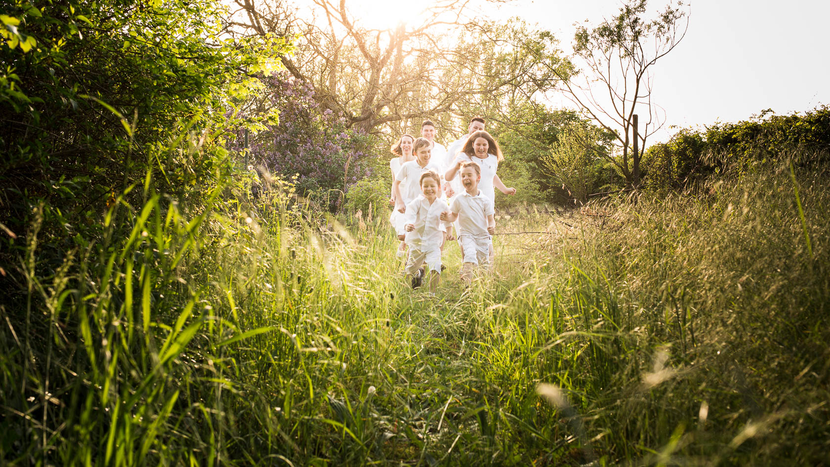 Familienfotos von Familie Koepp und Familie Collet in Kirrlach