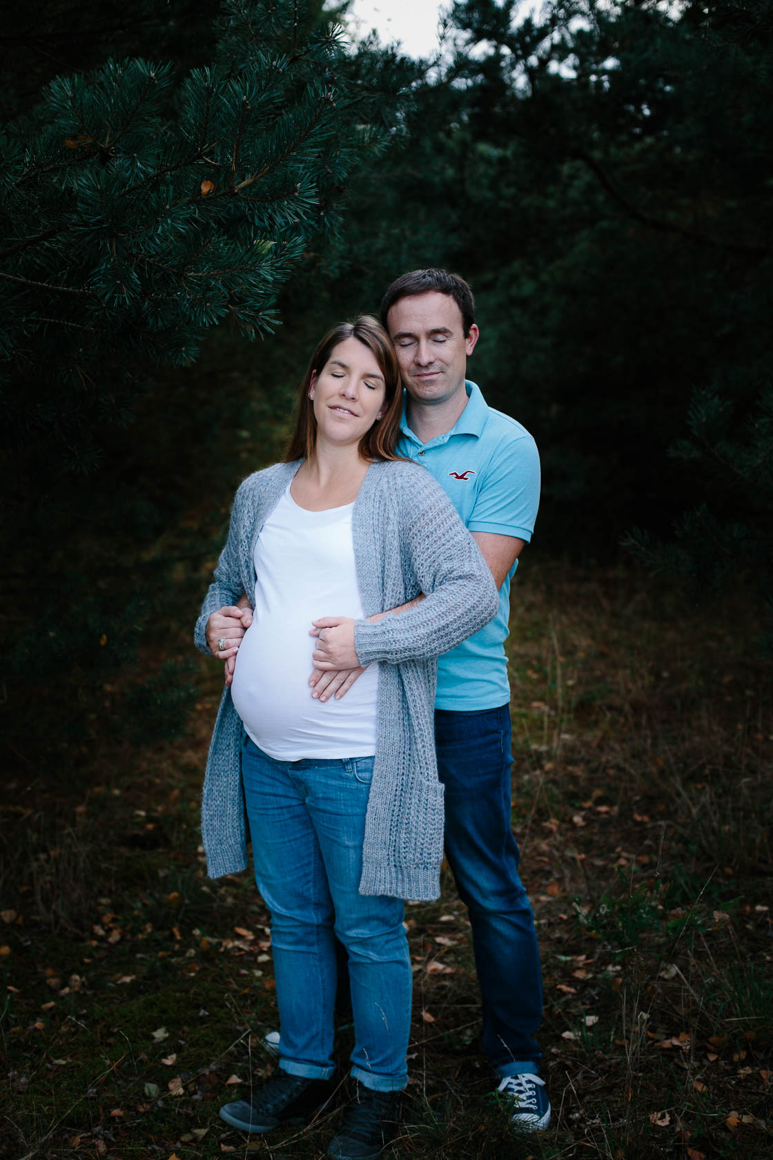 Entspanntes Paarshooting und Babybauch Shooting 