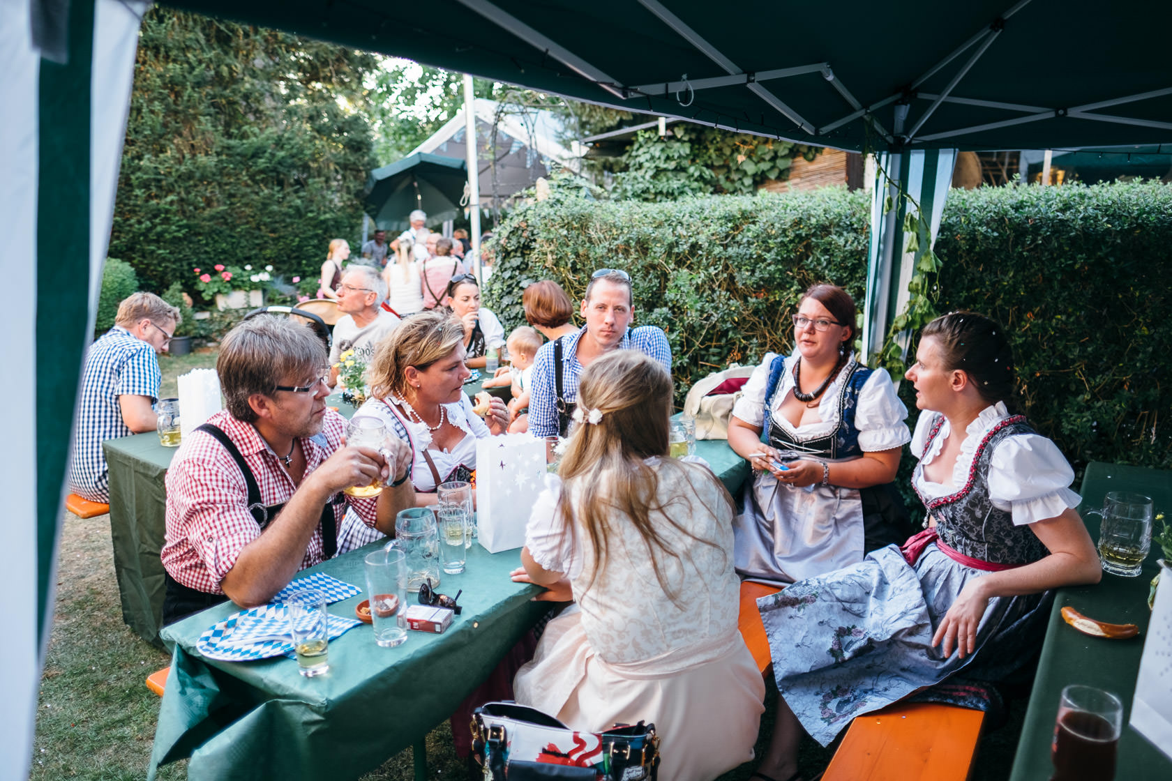 Bayrischer Polterabend in Norheim an der Nahe Alex und Jasmin