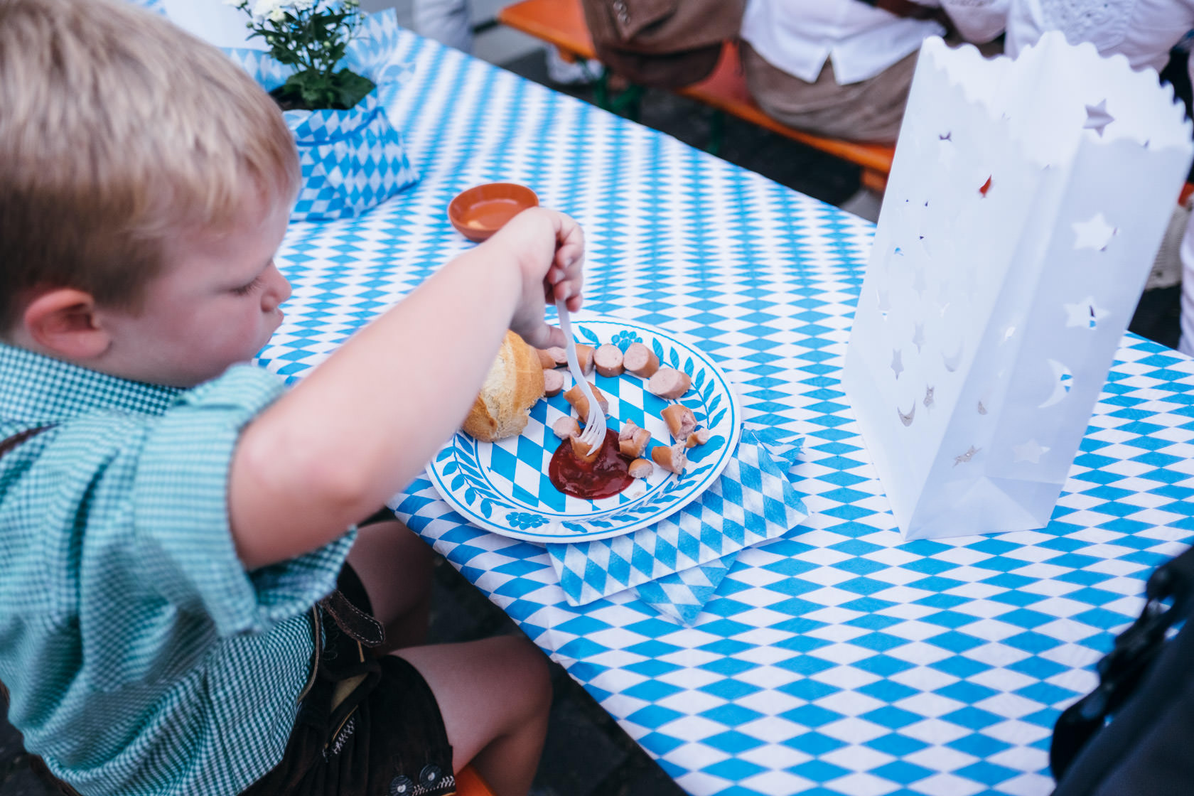 Bayrischer Polterabend in Norheim an der Nahe Alex und Jasmin