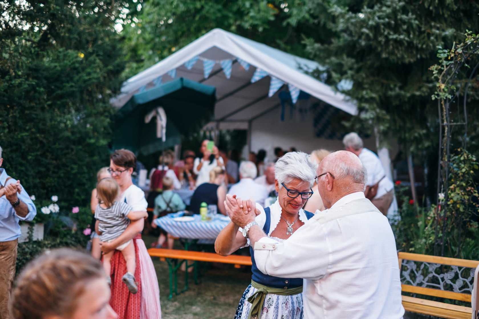 Bayrischer Polterabend in Norheim an der Nahe Alex und Jasmin Musik und Tanz Volksmusik Lechfeld Buam
