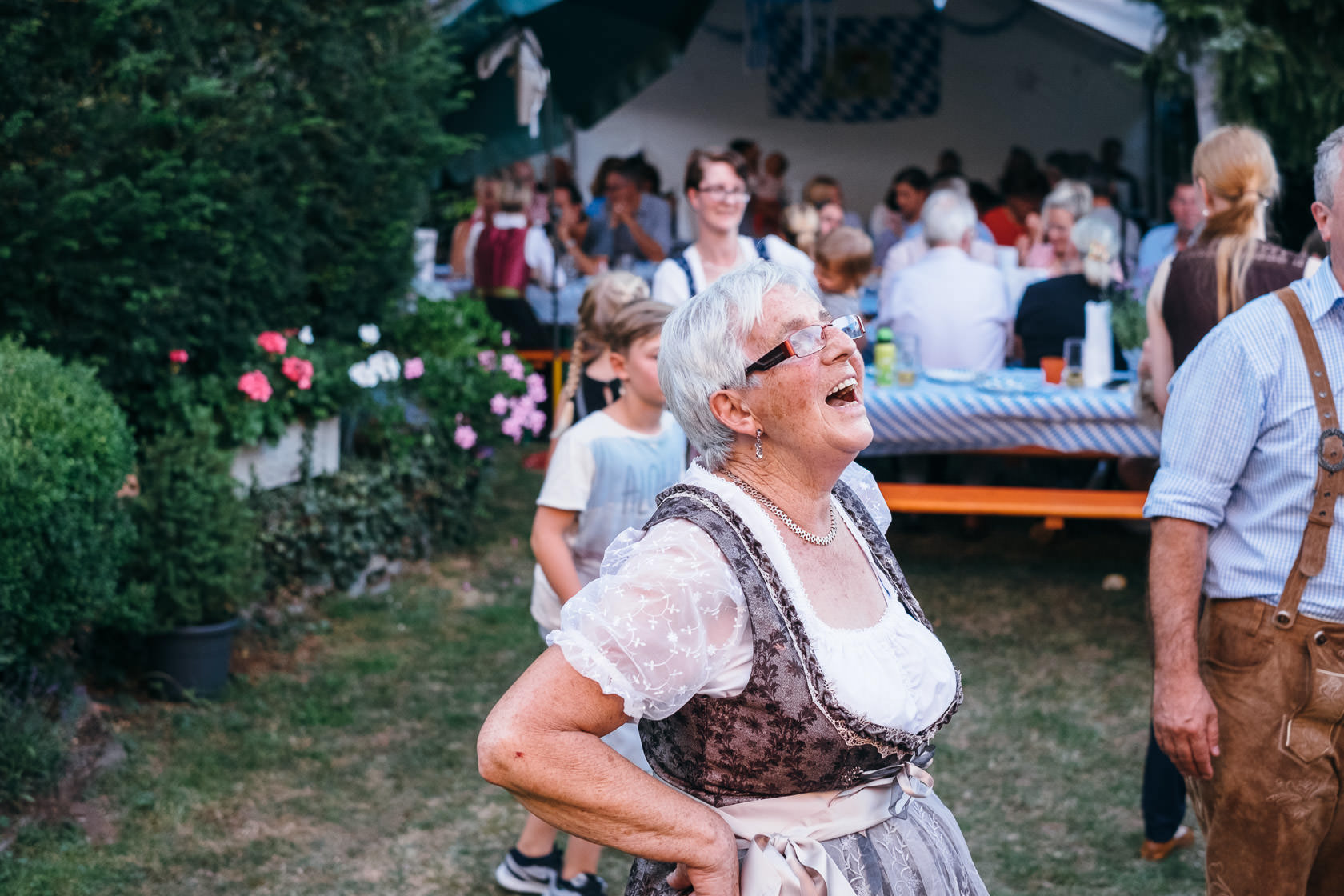 Bayrischer Polterabend in Norheim an der Nahe Alex und Jasmin Musik und Tanz Volksmusik Lechfeld Buam