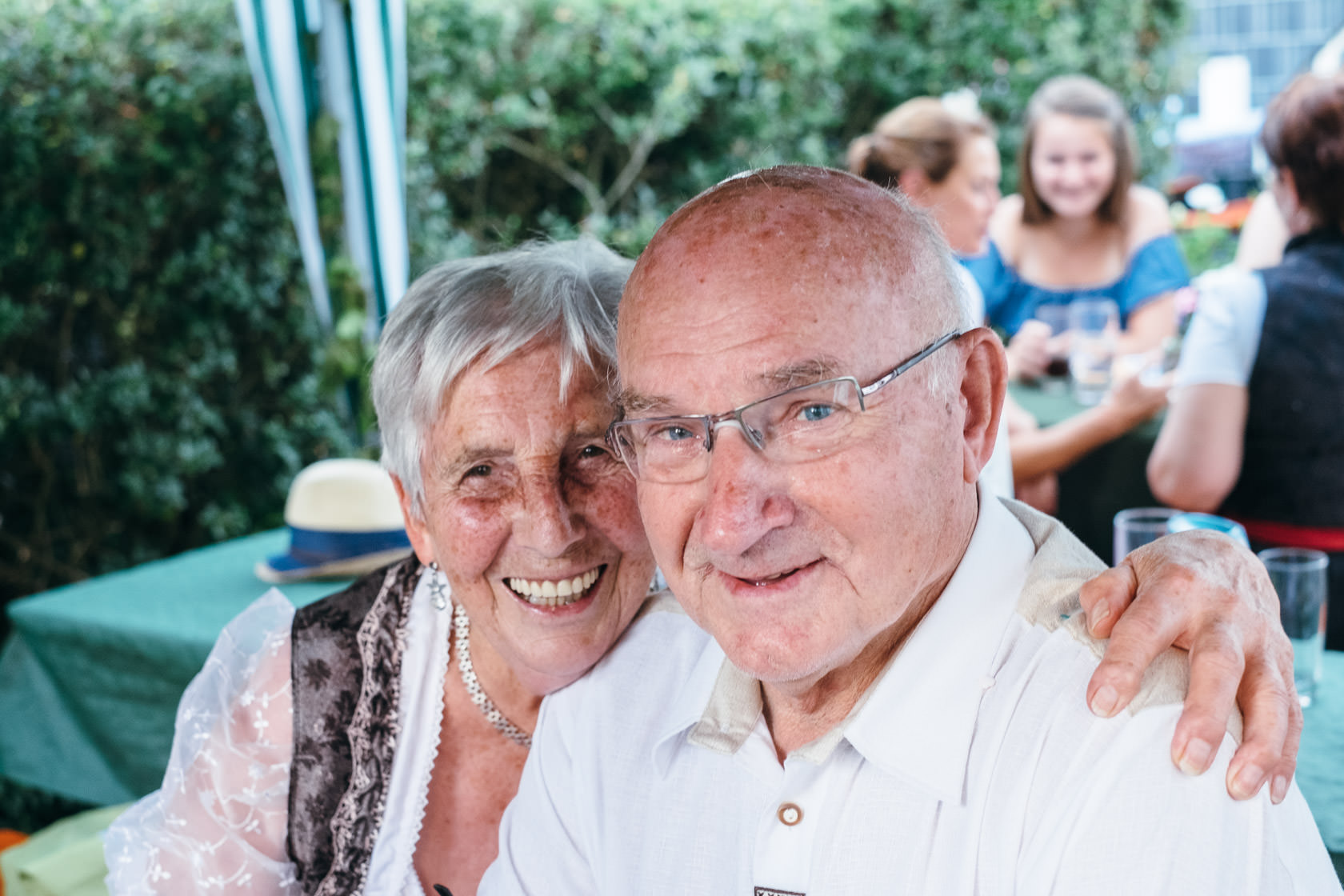 Bayrischer Polterabend in Norheim an der Nahe Alex und Jasmin