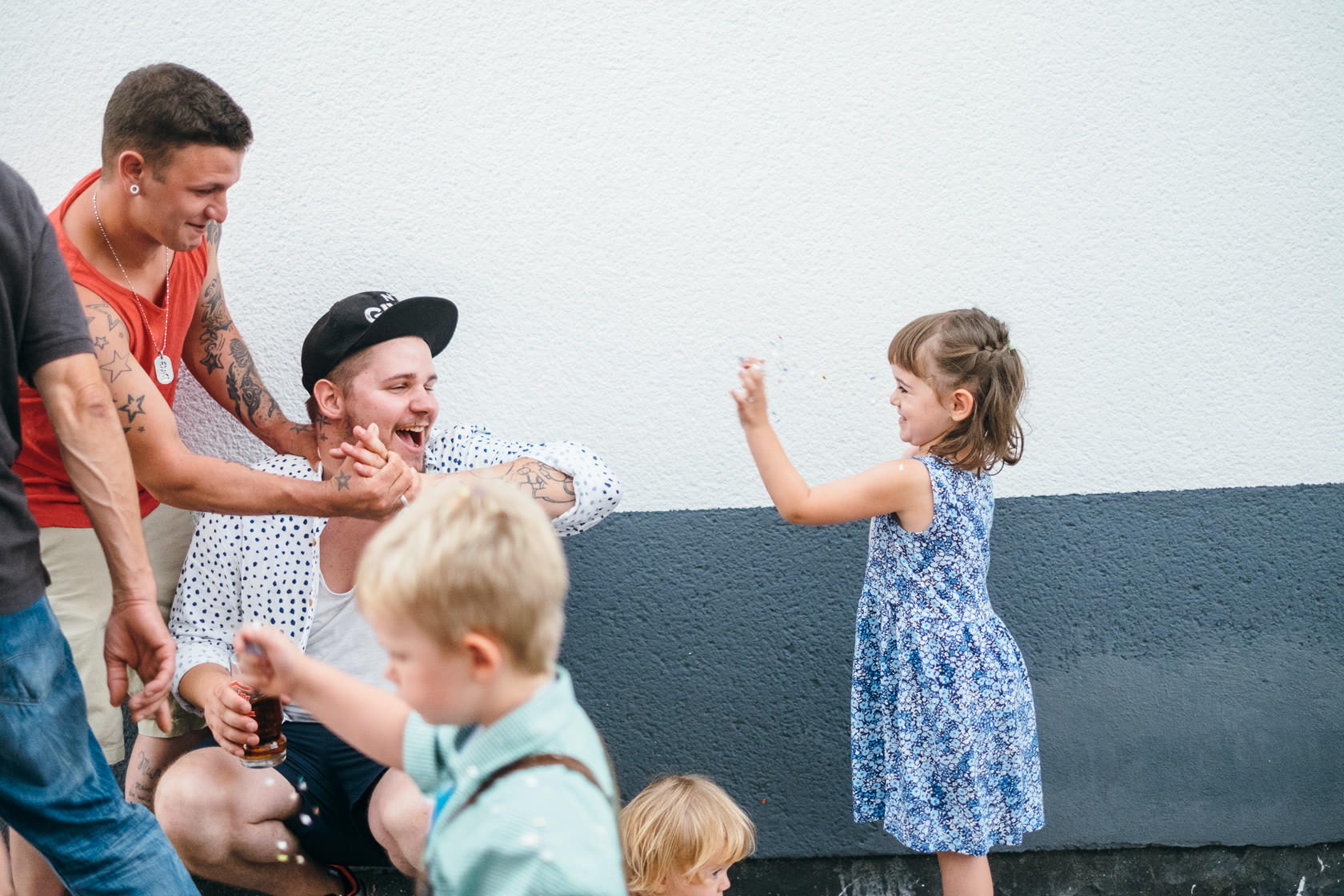 Bayrischer Polterabend in Norheim an der Nahe Alex und Jasmin