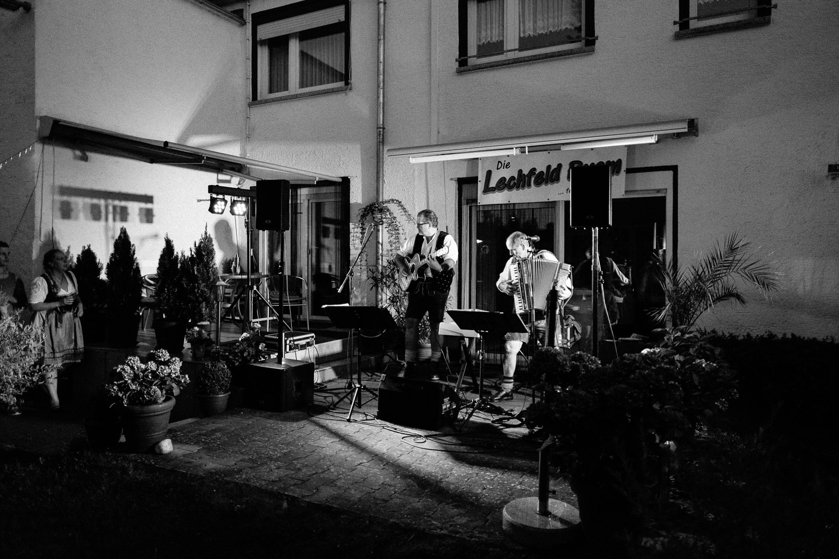 Bayrischer Polterabend in Norheim an der Nahe Alex und Jasmin Musik und Tanz Volksmusik Lechfeld Buam