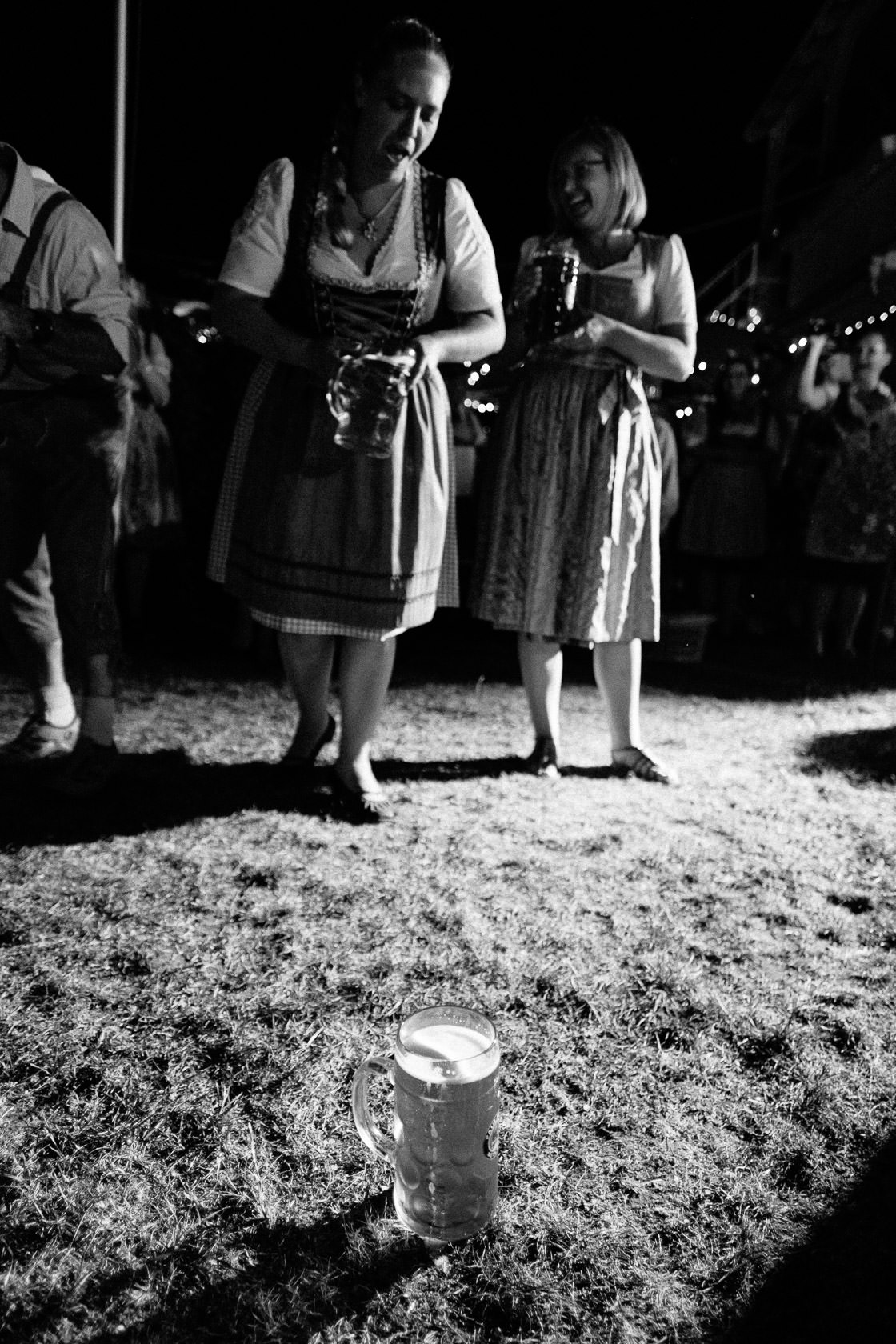 Bayrischer Polterabend in Norheim an der Nahe Alex und Jasmin Maßkrugstemmen