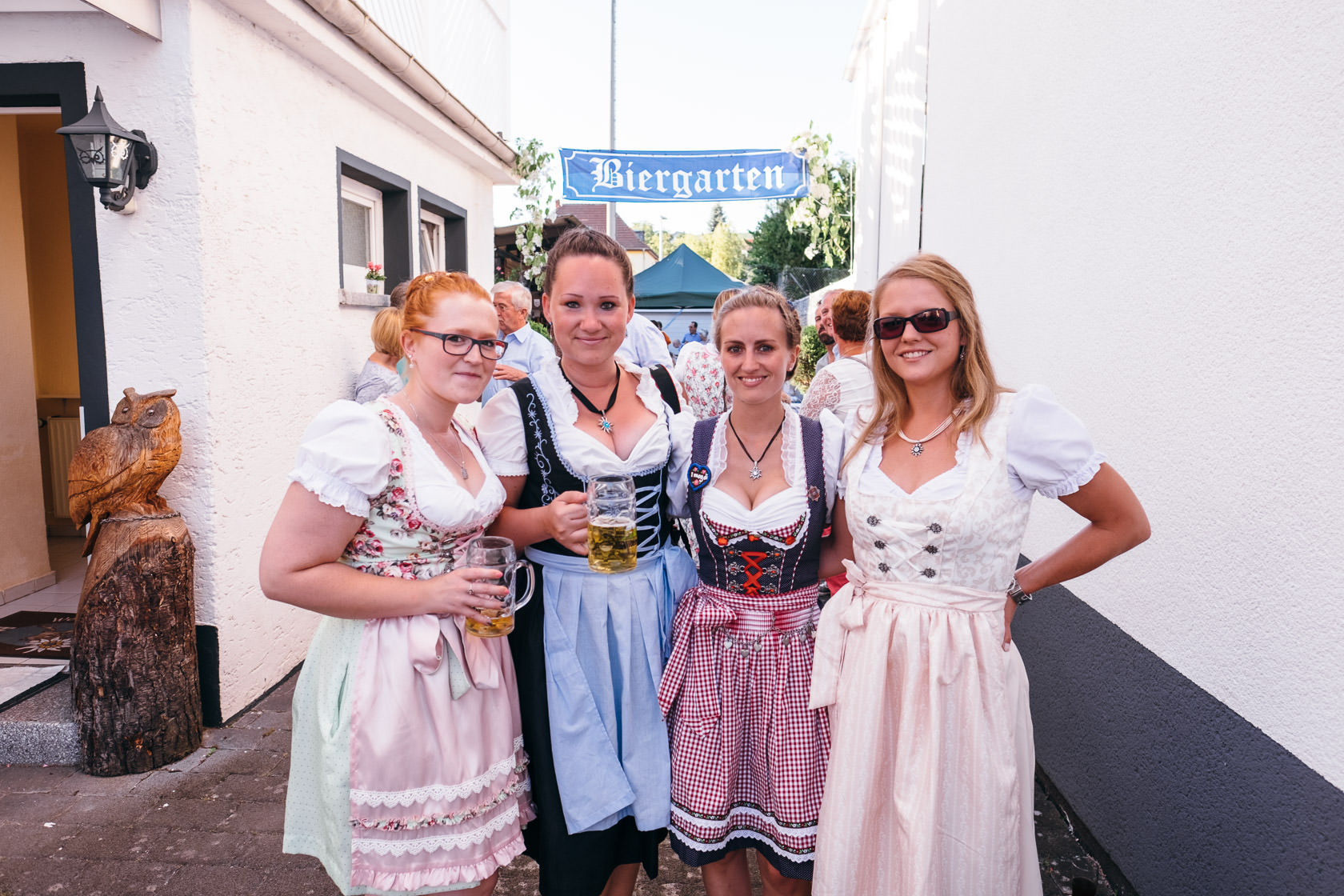 Bayrischer Polterabend in Norheim an der Nahe Alex und Jasmin