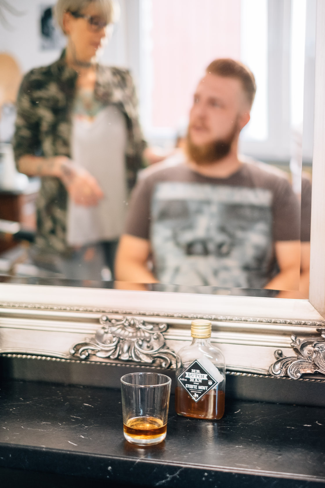 Boho Hochzeit in Waghaeusel Getting Ready Friseur Barber