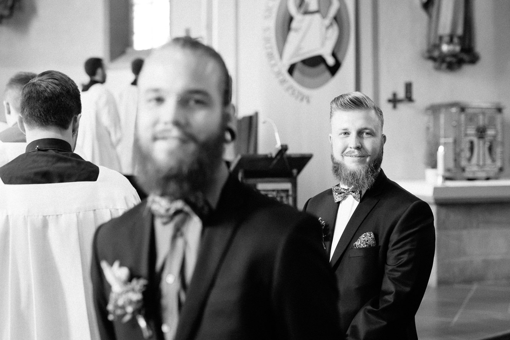 Boho Hochzeit in Waghaeusel Kirchliche Trauung in Wiesental