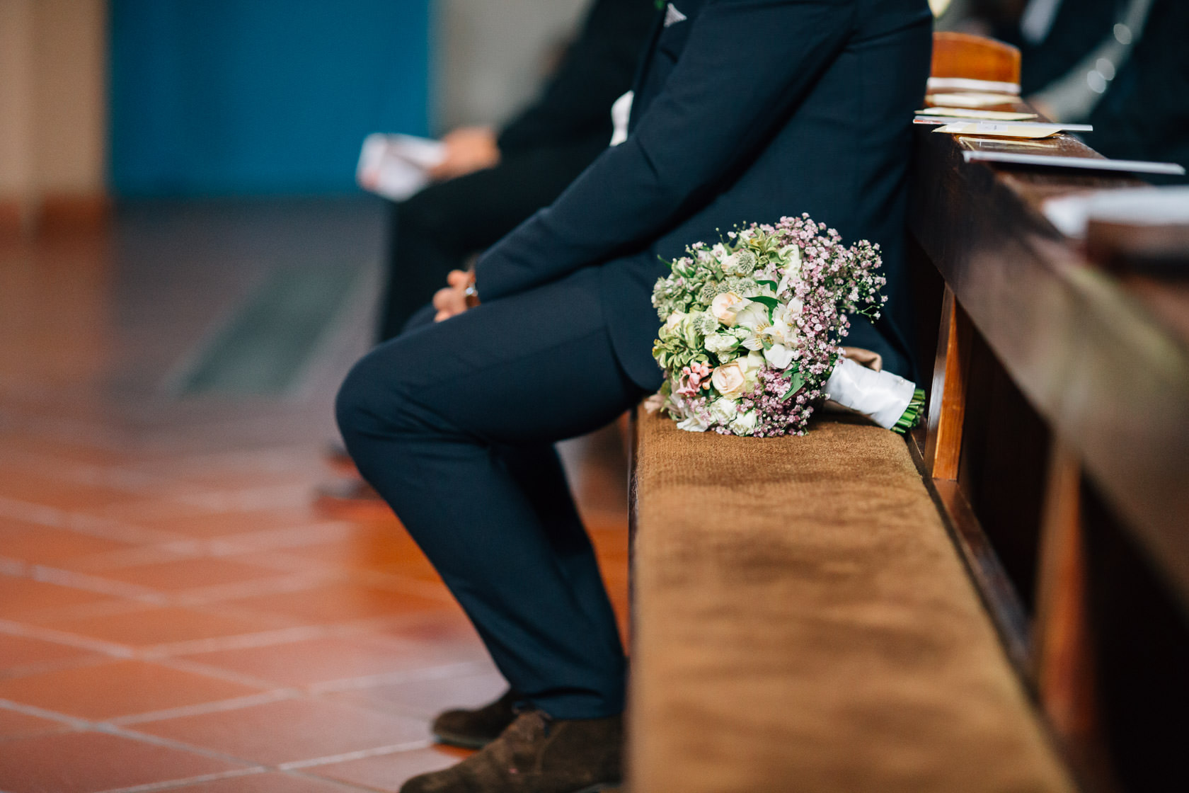 Boho Hochzeit in Waghaeusel Kirchliche Trauung in Wiesental