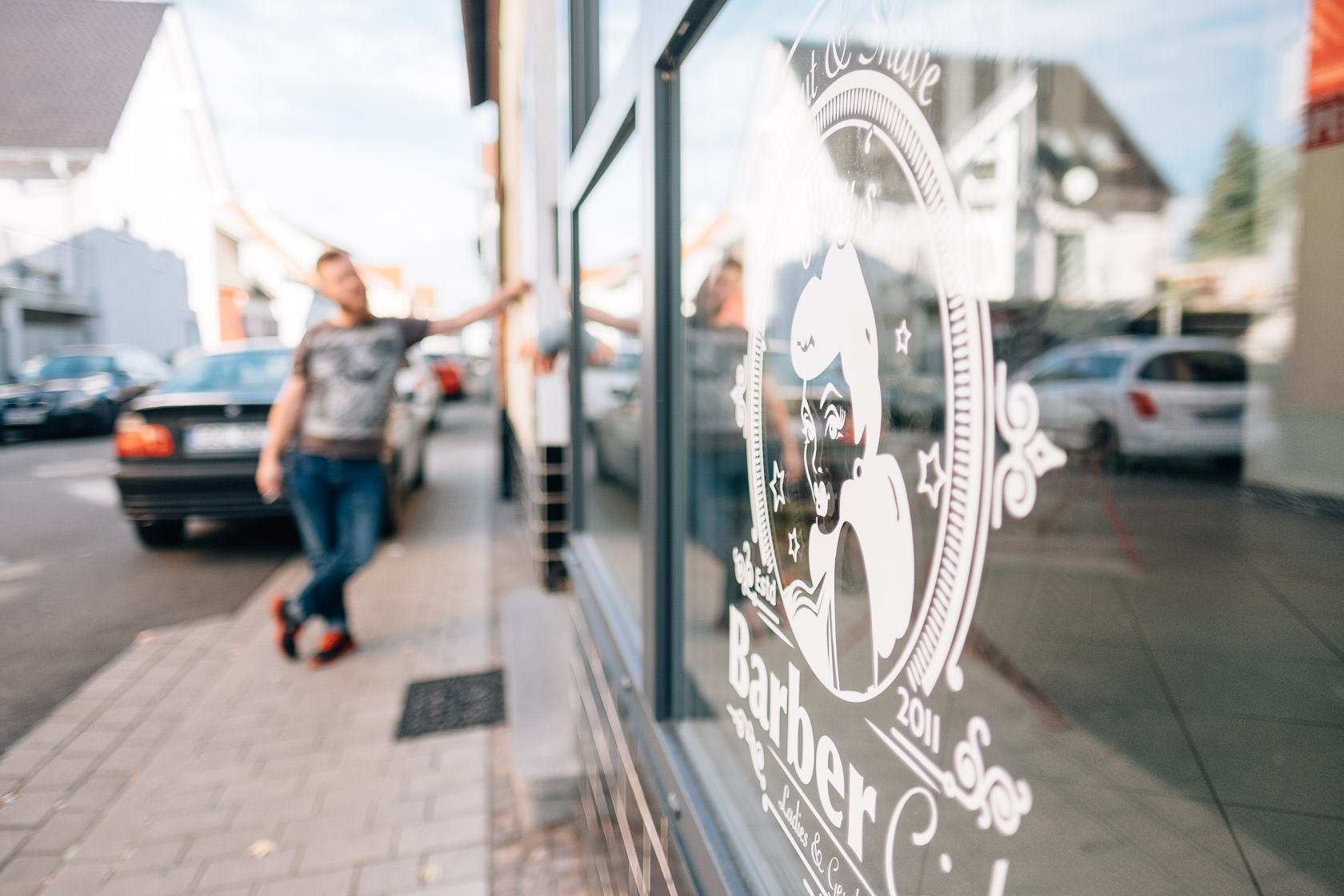 Boho Hochzeit in Waghaeusel Getting Ready Friseur Barber