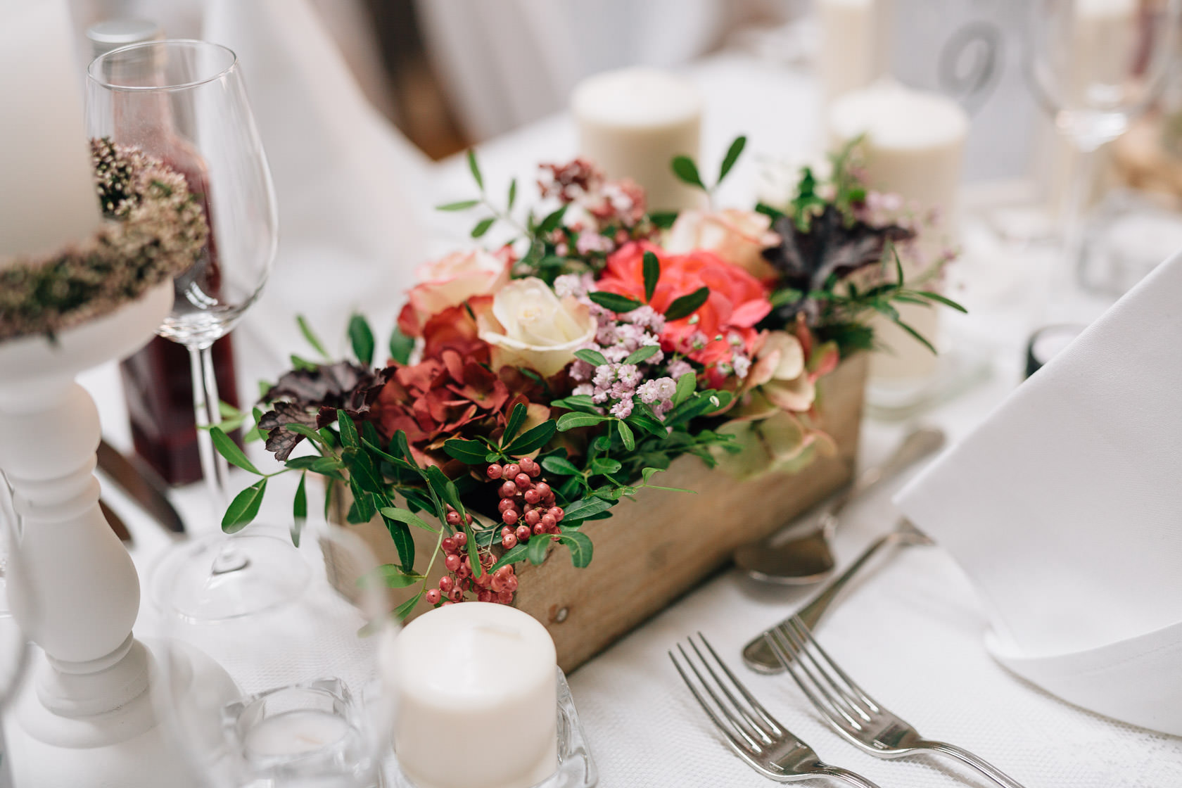 Boho Hochzeit in Waghaeusel Dekoration und Details Gasthaus Einhorn Philippsburg