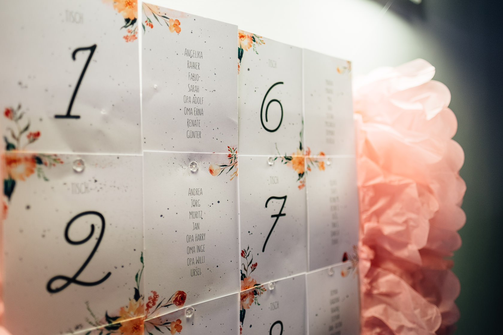 Boho Hochzeit in Waghaeusel Dekoration und Details Gasthaus Einhorn Philippsburg