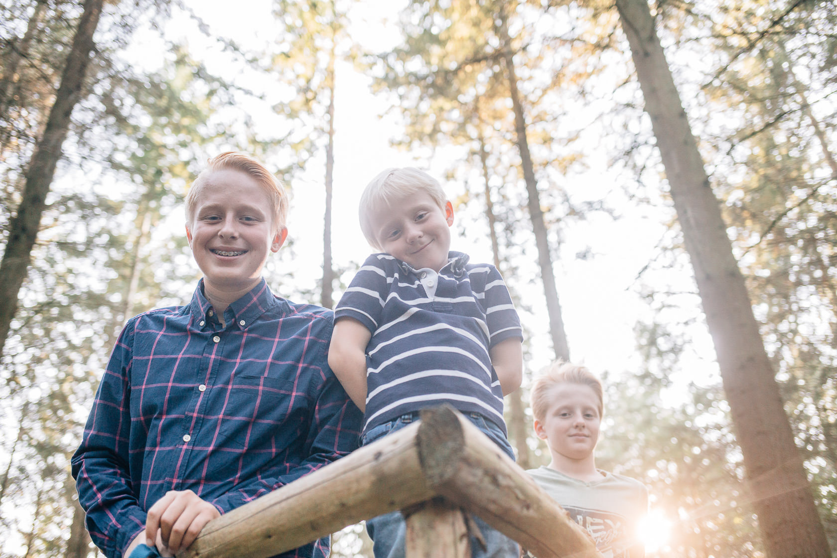 Familienfotos im Herbst in Waghäusel Familie Anders Ungewöhnliche Perspektive Spezielle Perspektive Besonders