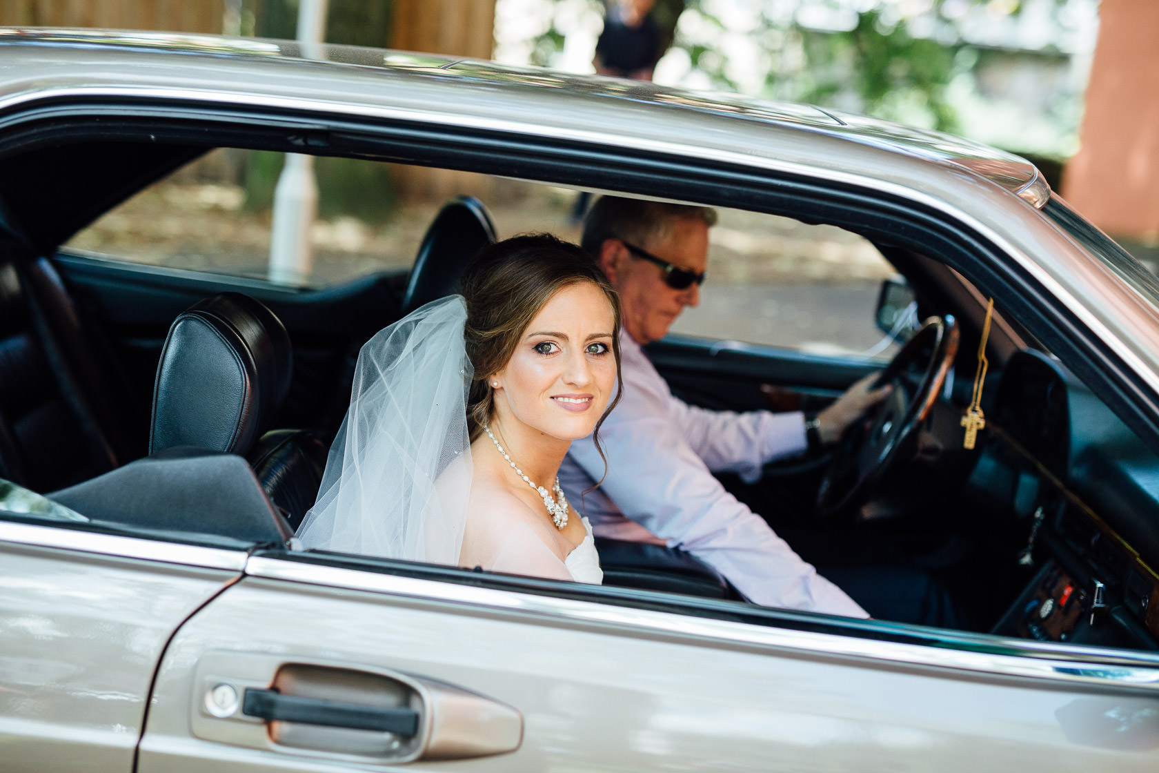 Hochzeit von Carmen und Dirk in Bad Kreuznach Trauung in der Pauluskirche Ankunft der Braut