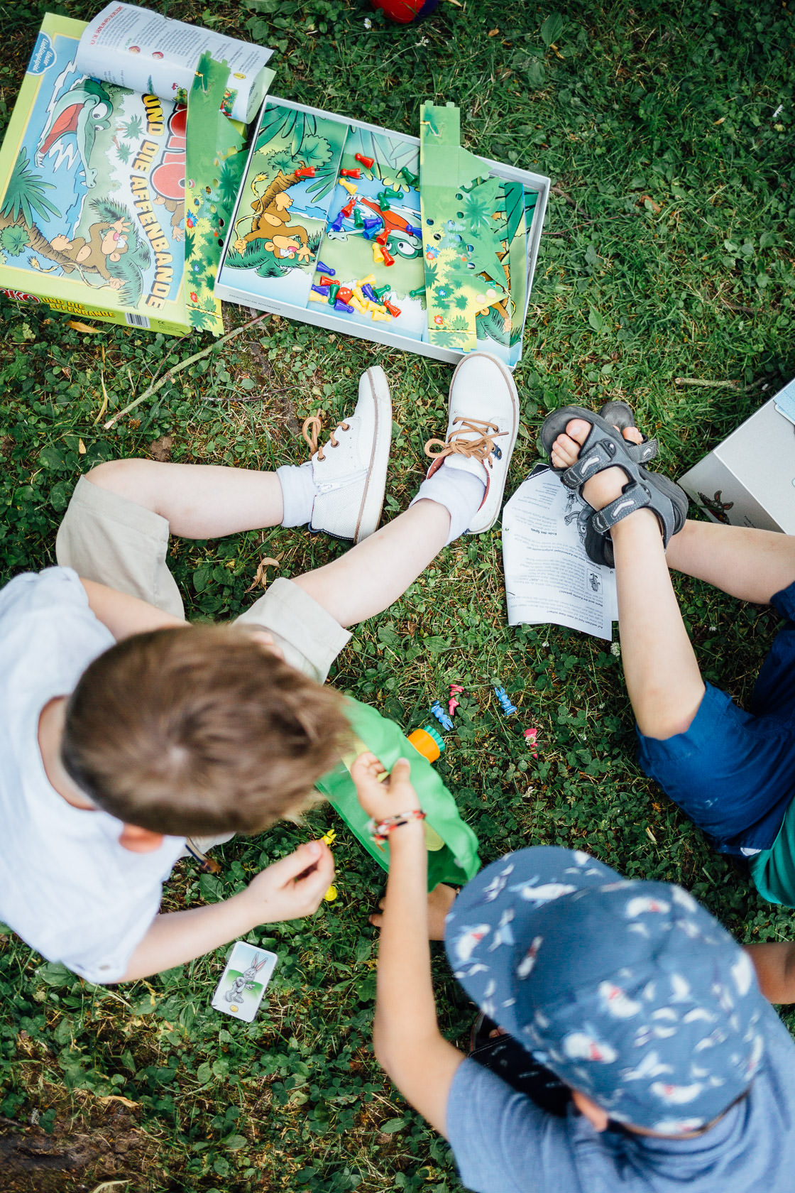 Momente der Hochzeitsfeier im Garten des Kurhaus Bad Münster