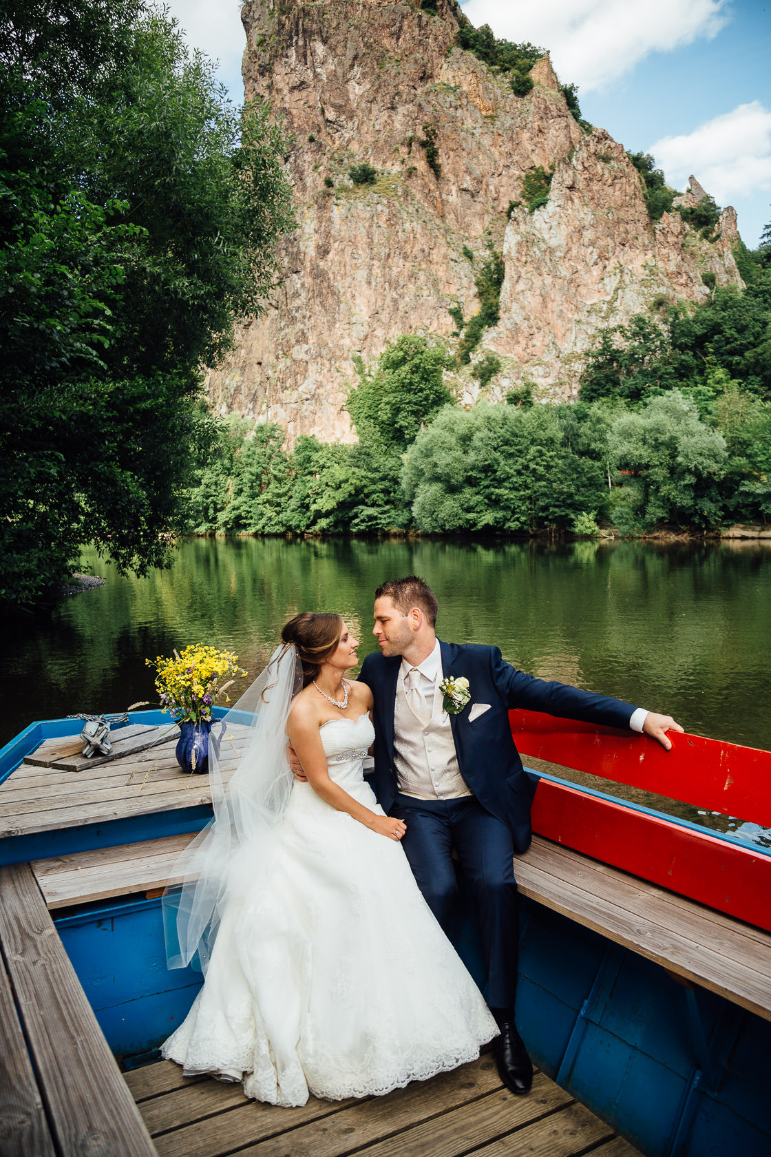 Hochzeit Carmen und Dirk in Bad Kreuznach Paarfotos in Bad Münster am Stein
