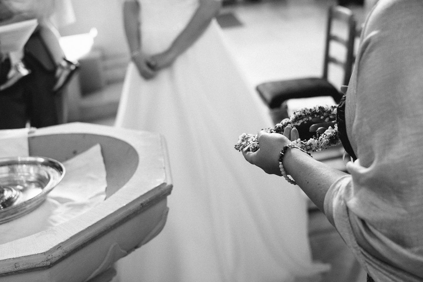 Hochzeitsfotograf Kraichgau Weingut Heitlinger Xenia und Florian Kirchliche Trauung und Taufe Hochzeit als Familie