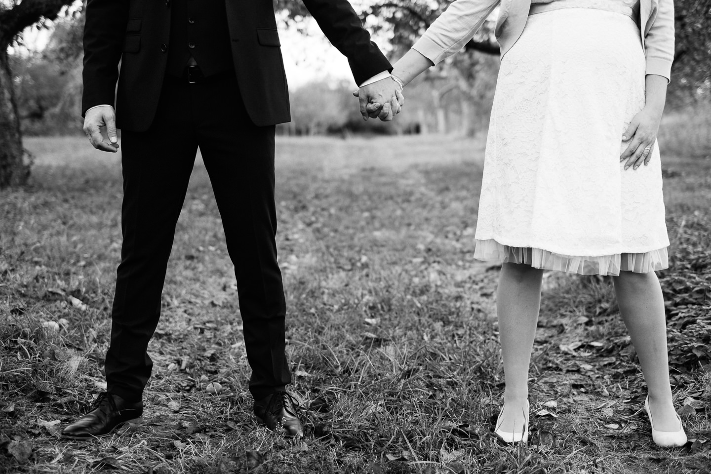 Hochzeitsfotograf Waghaeusel Hochzeitsfotos als Familie Anna und Andreas Herbstfotos Herbsthochzeit Familienfotos Trauung