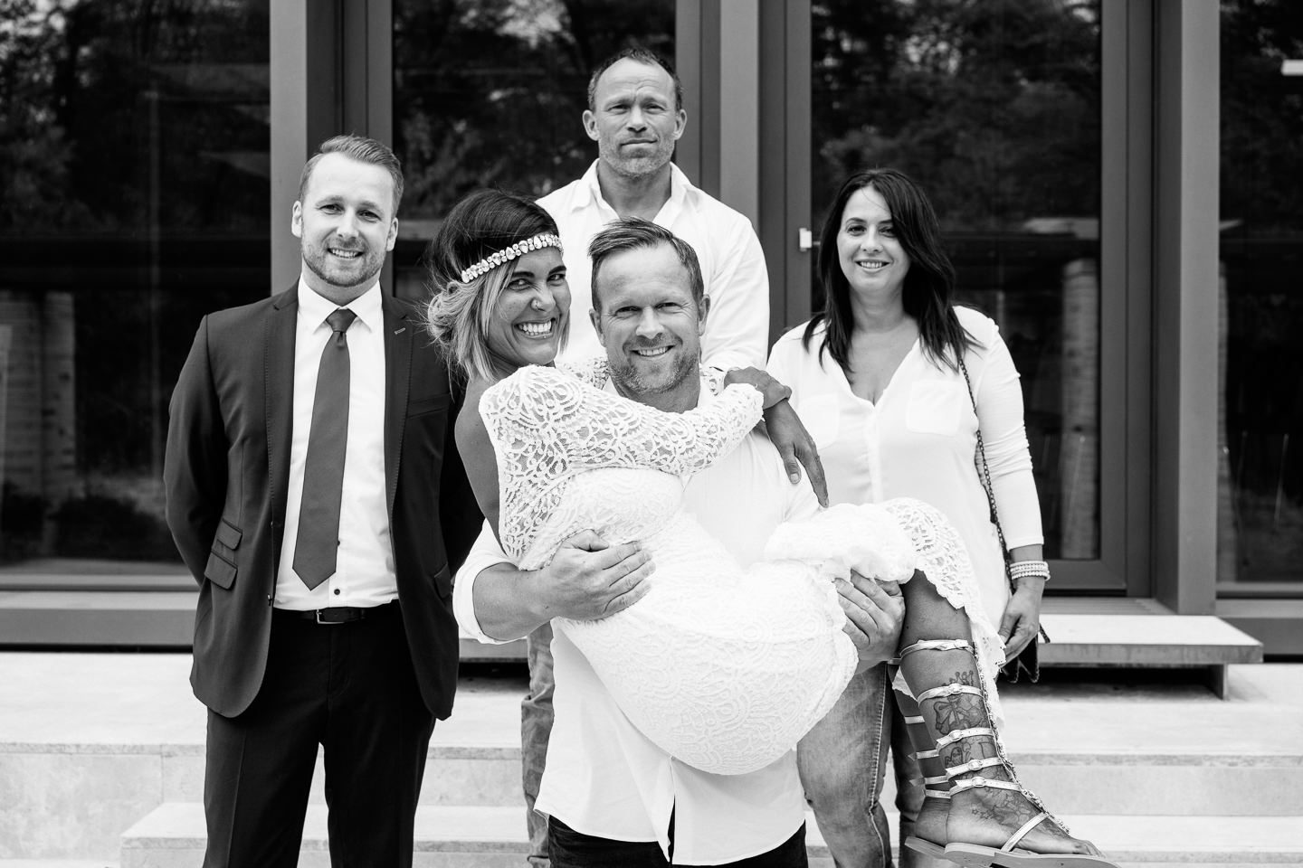 Hochzeitsfotograf Waghaeusel Standesamt Waghauesel Katja und Pierre Intime Trauung