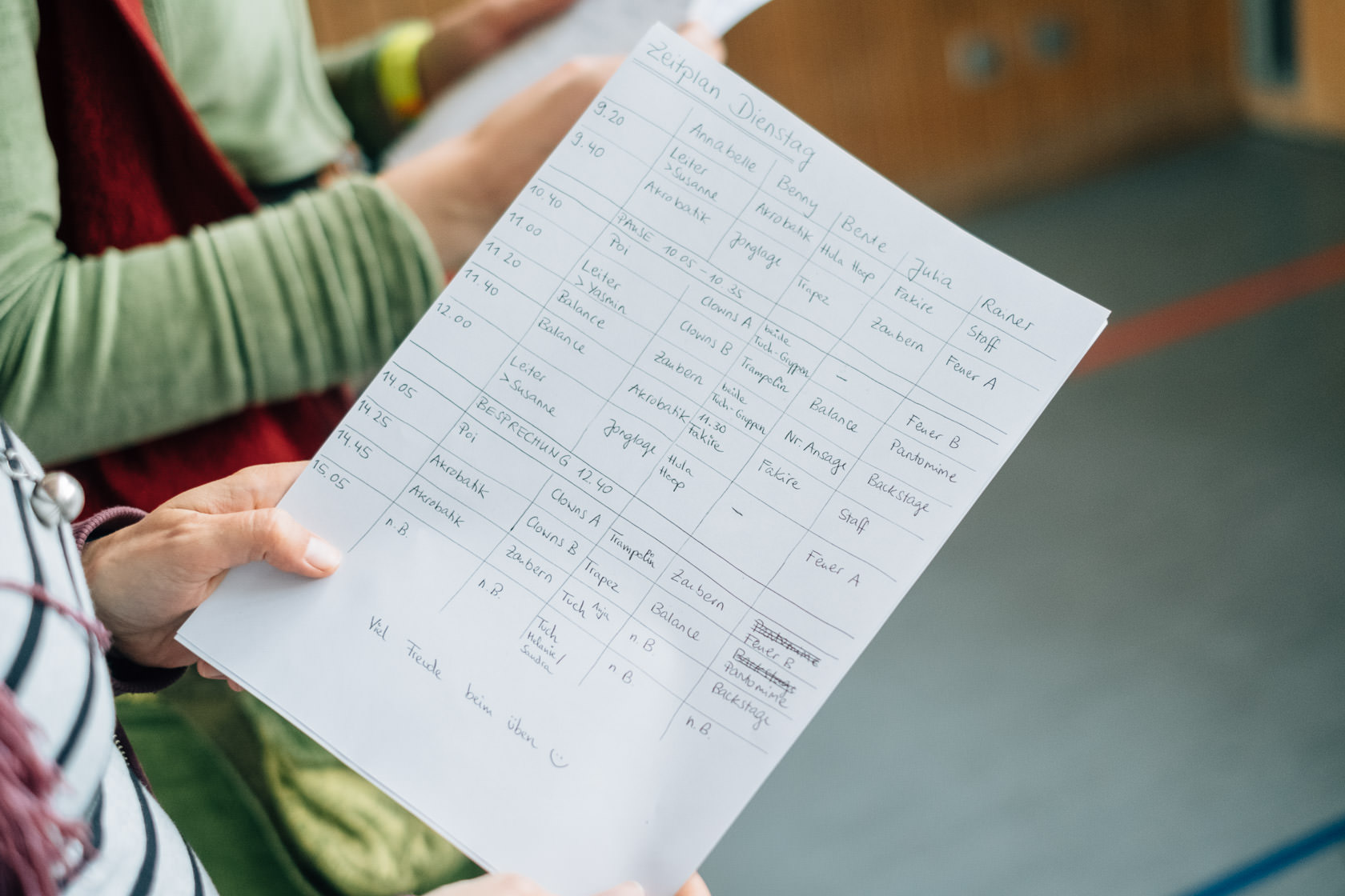 Sneak Peak Zirkusprojektwoche in Kronau