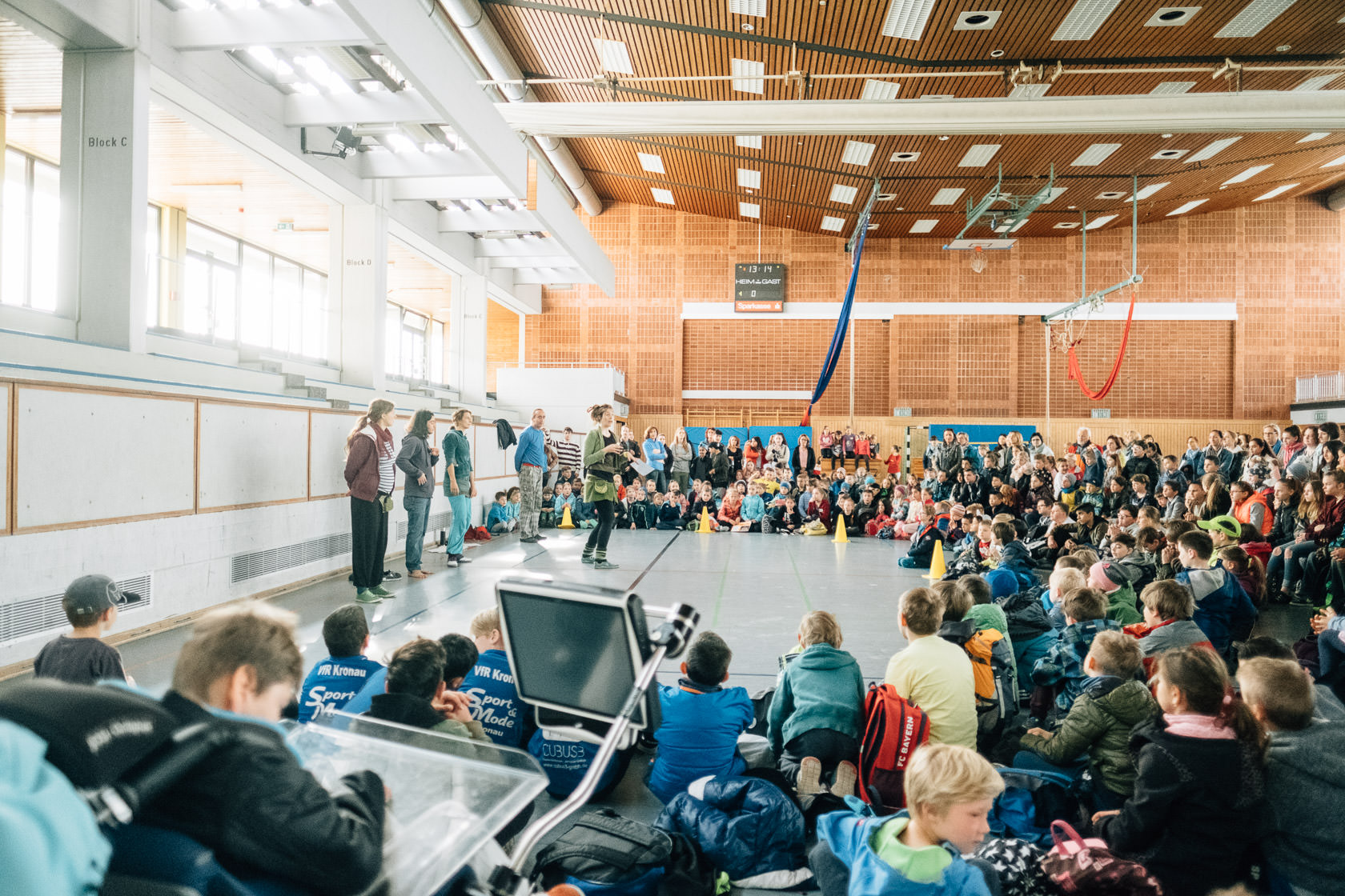 Sneak Peak Zirkusprojektwoche in Kronau